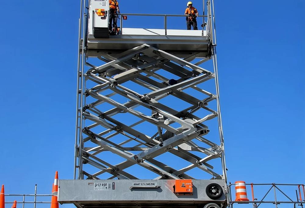 vertical scissor lift