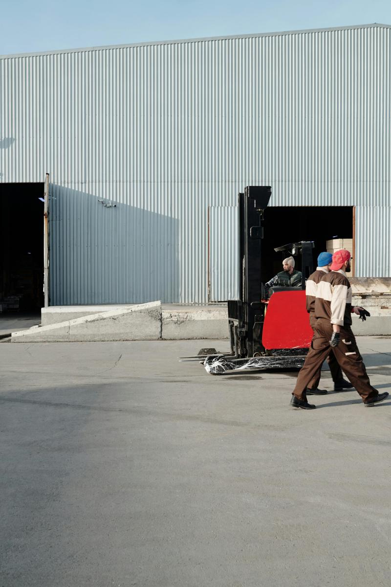 Bulgarian forklift